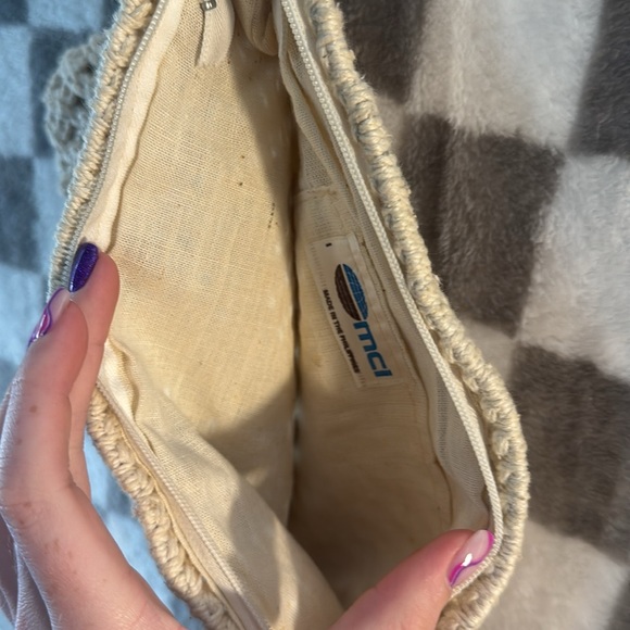 MCI & MERONA LOT OF 3  Boho Crochet & Beaded Purse + 1 Crochet Handbag - Picture 11 of 14